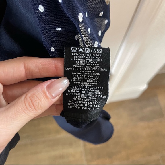 R & M Richards Womens Floral Jacket Dress With Removable Necklace - Picture 14 of 14